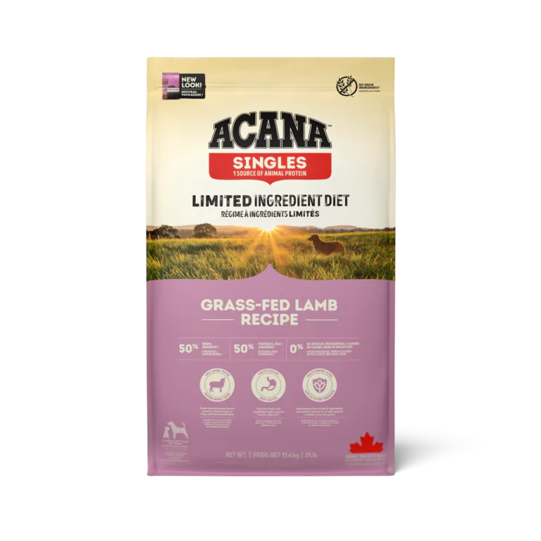 ACANA Grass-Fed Lamb Recipe dry dog food bag
