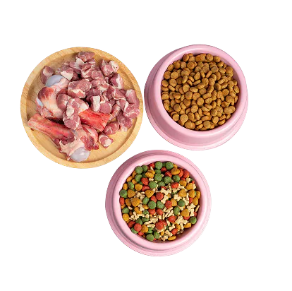 Fresh pet food bowls