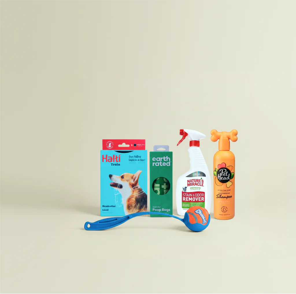 Halti, Earth Rated, Nature’s Miracle, Pet Head and Chuckit! pet care products