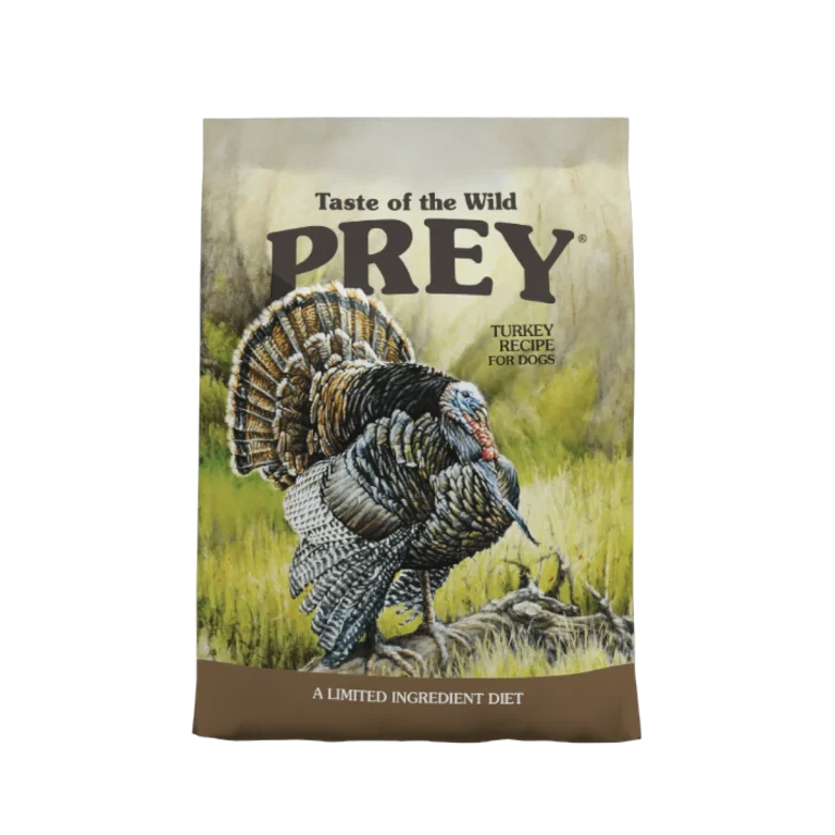 Taste of the Wild PREY Turkey Recipe for Dogs, dry dog food bag